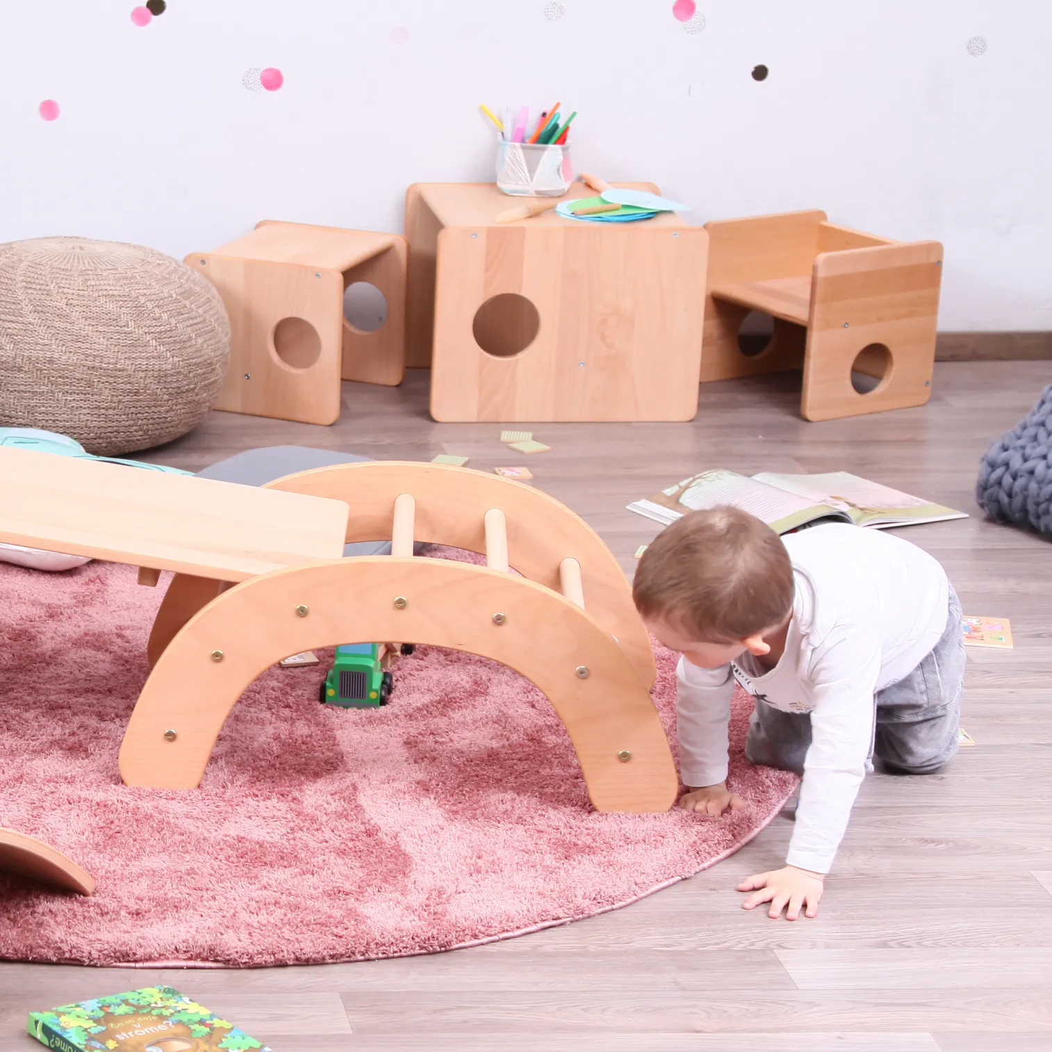 Baby Climbing Arch with Ramp