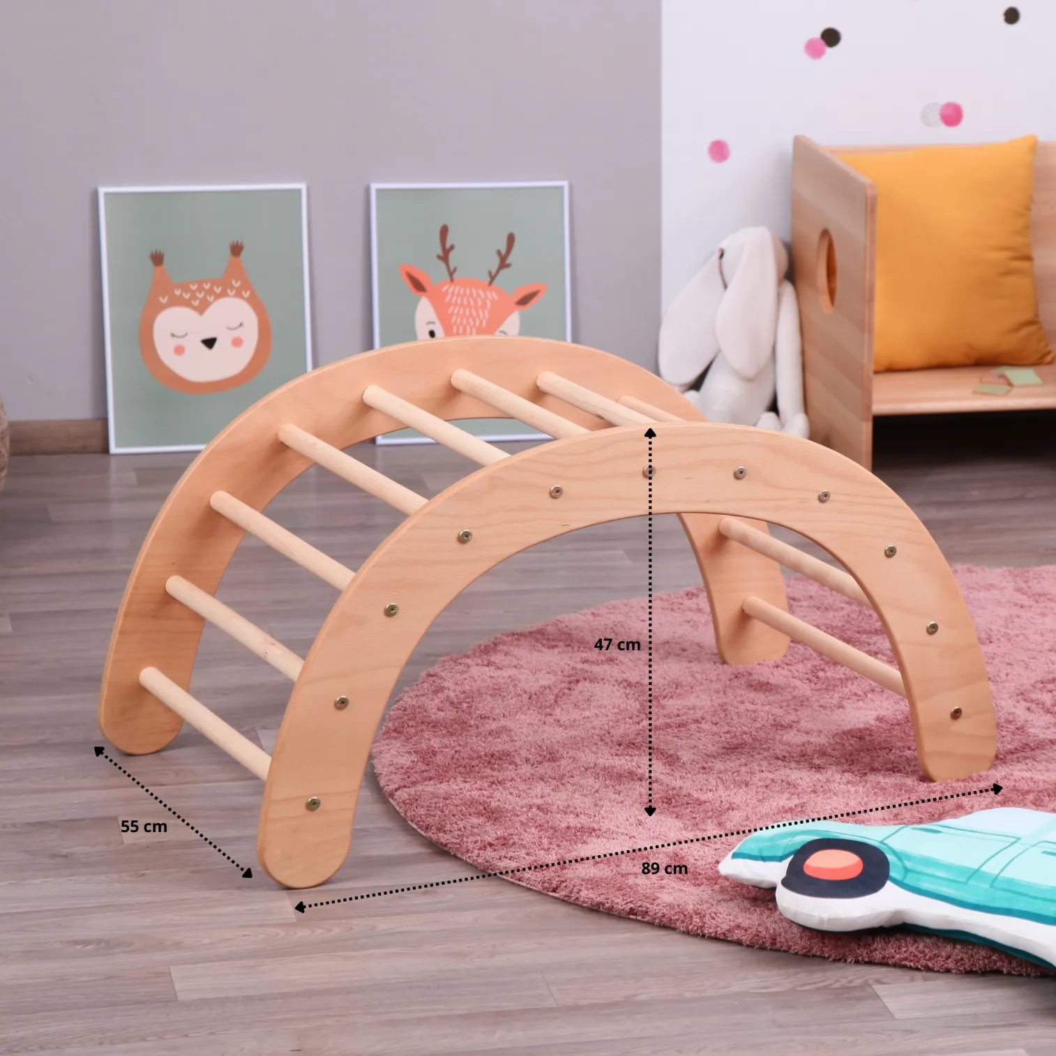 Big Climbing Arch - dimensions