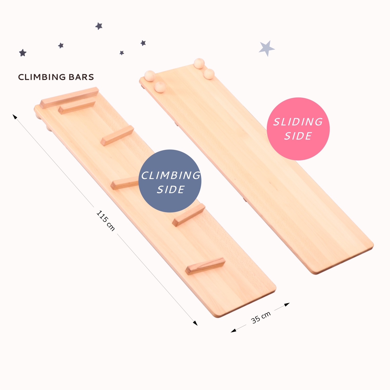 Climb/Sliding Ramp - dimensions