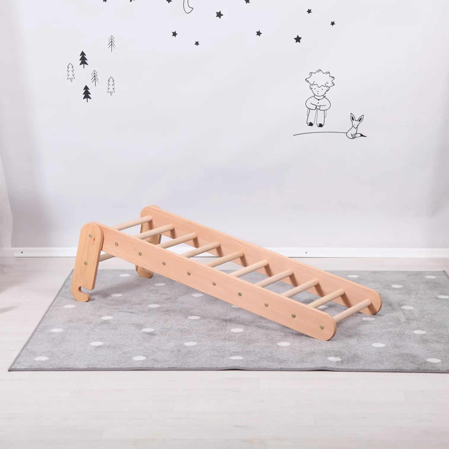 Ladder with sliding ramp - acessories for triangle