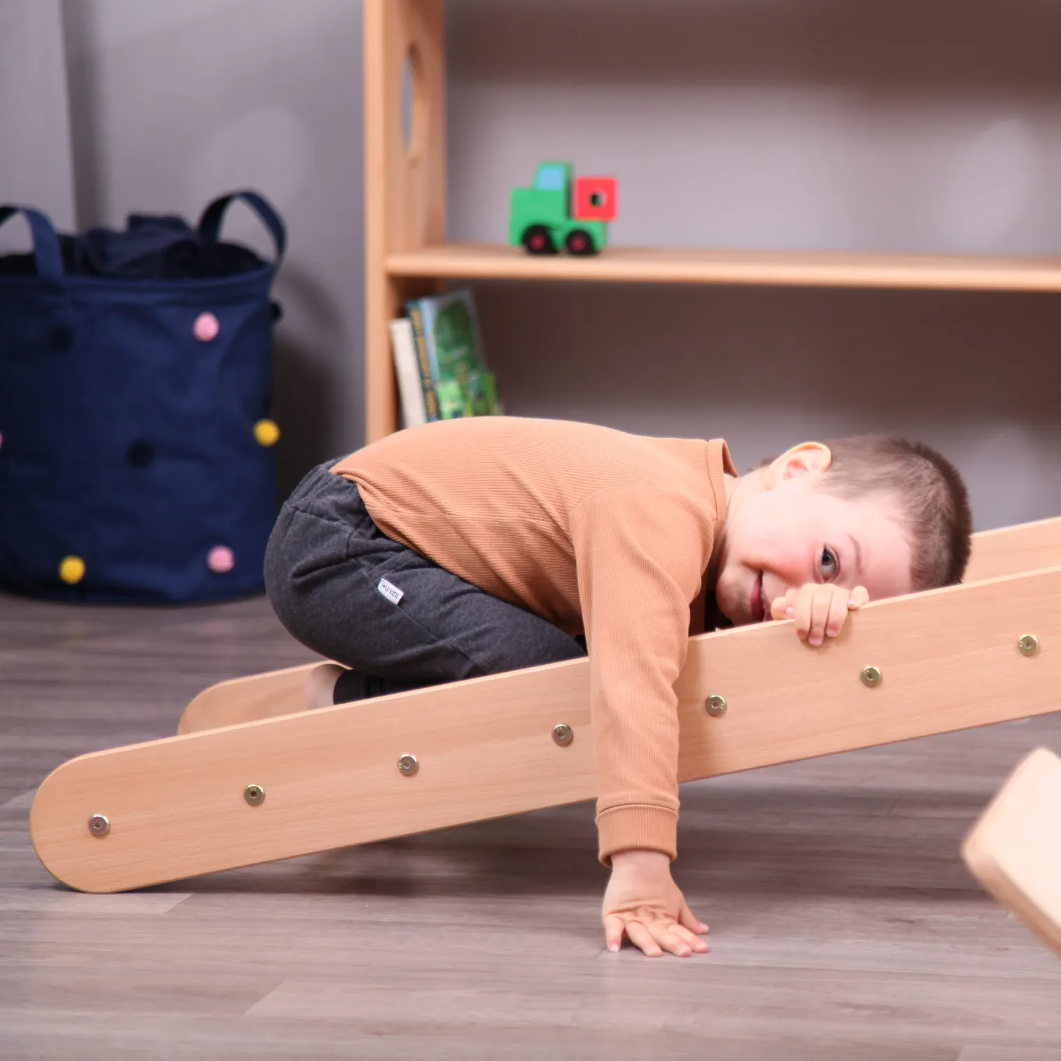 Ladder with sliding ramp - acessories for triangle