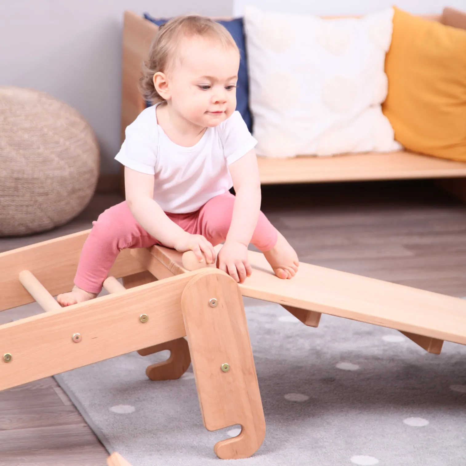 Ladder with sliding ramp - acessories for triangle