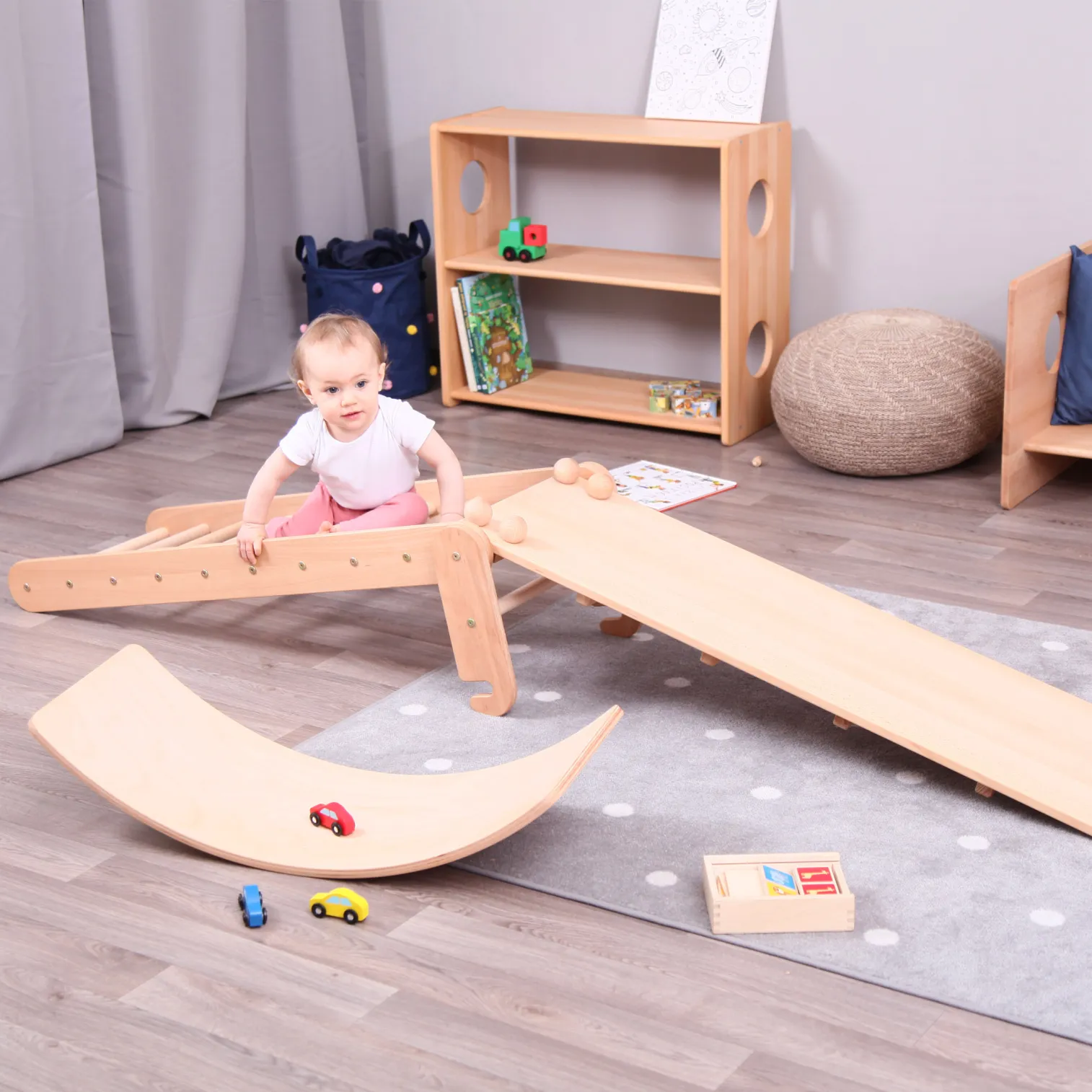 Ladder with sliding ramp - acessories for triangle