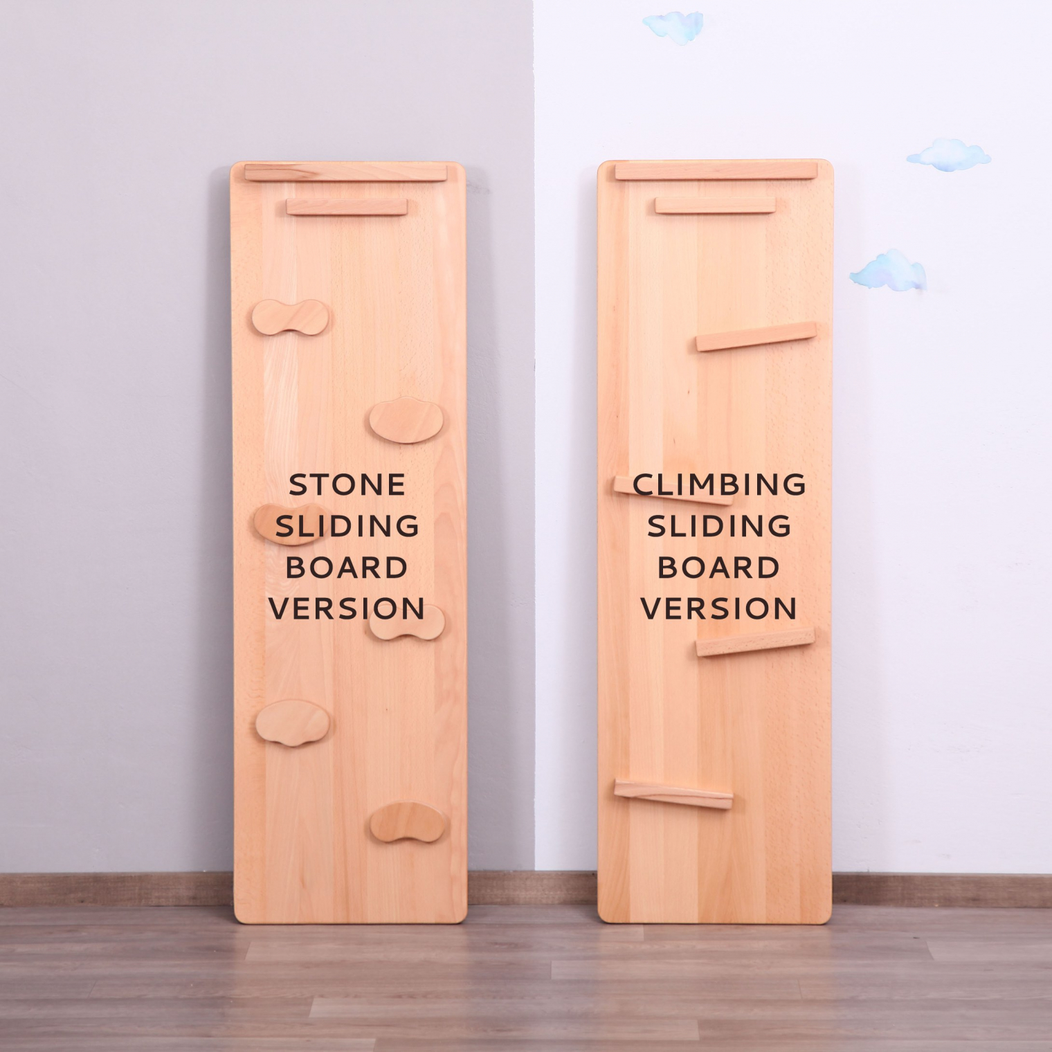 BIG SET Of 3: Climbing Triangle 2in1+ Stone/Sliding Ramp + Balance Board