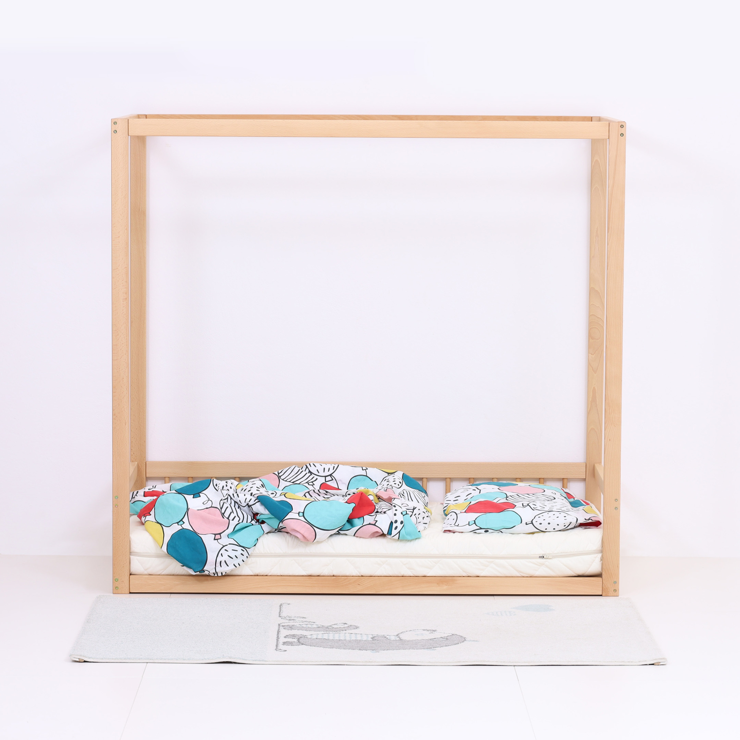 OUTLET KUBO Montessori bed + slatted bed base 140cm x 70cm